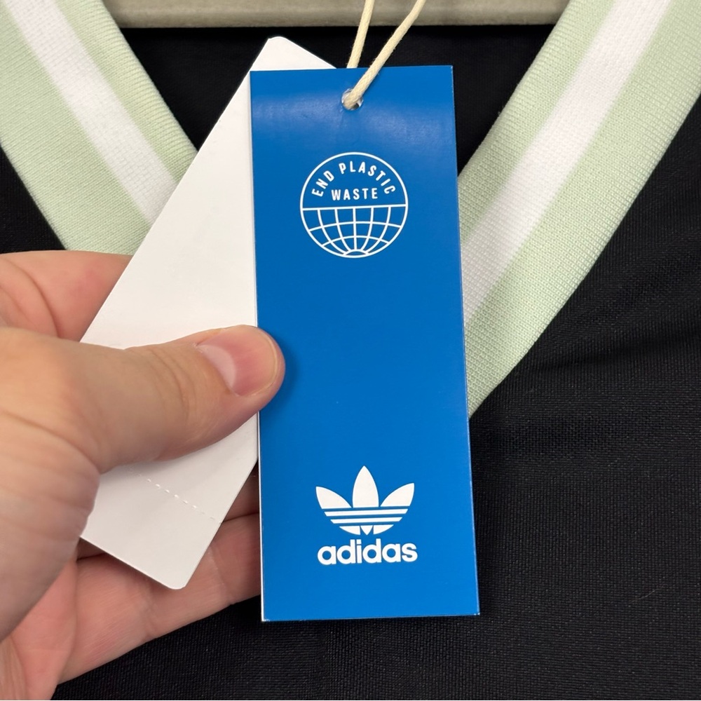 Adidas Originals Neutral Court adibreak sleeveless mini dress black small NWT - Picture 8 of 13